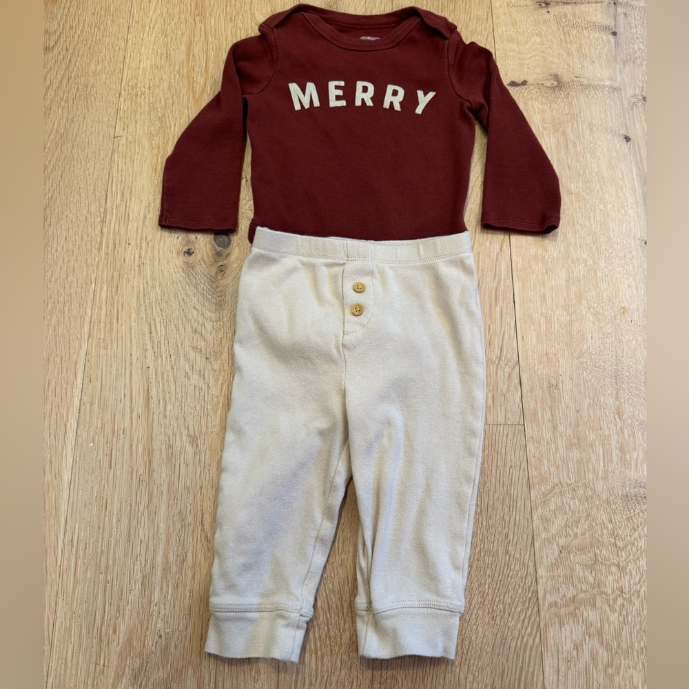 Little Co. by‎ Lauren Conrad Merry Outfit Size 12 Months